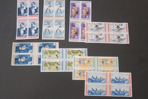 Dominica 1958 Sc 501-05,C106-08 Olympic BLK(4) set MNH