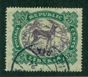 Liberia 1923 #220 U SCV(2022)=$0.35