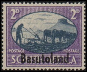 Basutoland 30a - Mint-H - 2p Peace Issue (South) (1945)