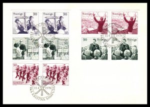 Sweden 1237-1241 U/A FDC