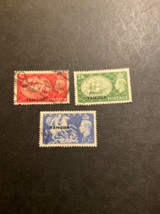 Great Britain offices in Morocco Tangier Scott #556-8 used