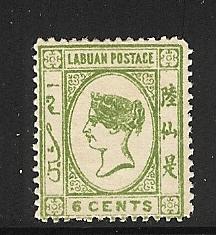 Labuan mint Scott cat.# 34