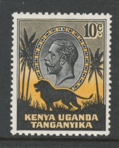 Kenya, Uganda, and Tanganyika 1935 King George V & Lion 10c Scott # 48 MH