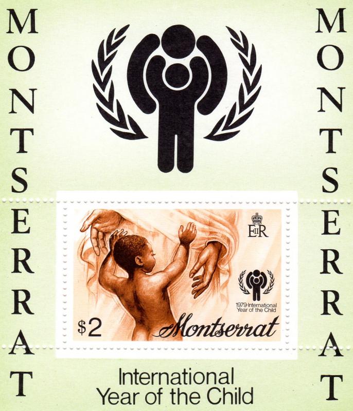 MONTSERRAT 1979 International Year of The Child ICY S/S MNH VF