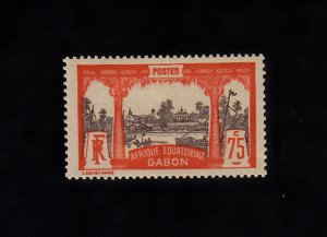 Gabon Scott #68 MH
