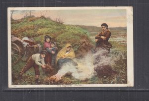 Victoria, 1904 PPC. pintura, Walker, los vagabundos Ararat 93 dúplex, 1d. 