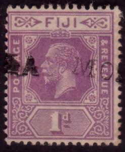 FIJI GV 1d straight line village cancel MOALA..............................44010