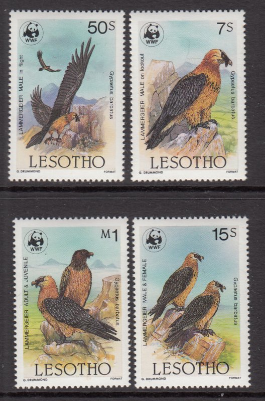 Lesotho 512-515 Birds MNH VF 