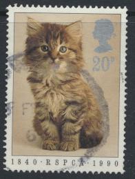 Great Britain SG 1479  Used   - RSPCA Animals 