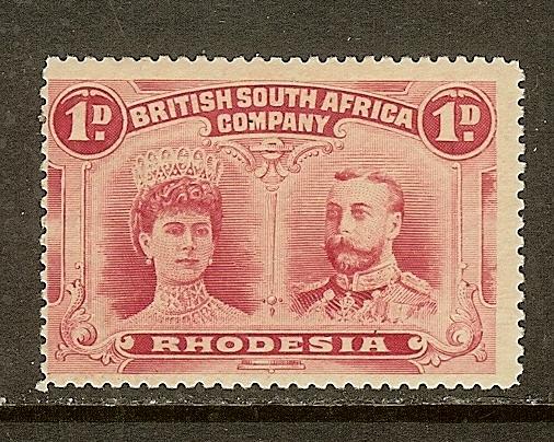 Rhodesia, Scott #102, 1p Queen Mary & King George V, MH