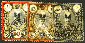 IRAN #54-56 USED SET