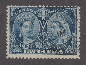 Canada #54 Used Jubilee MR 2, 01