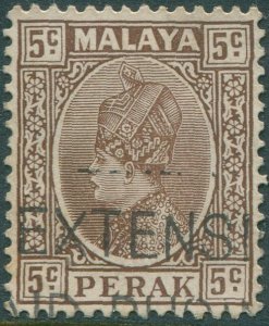 Malaysia Perak 1935 SG91 5c Sultan Iskandar FU