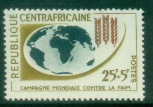 Central African Republic 1963 Freedom from Hunger MUH