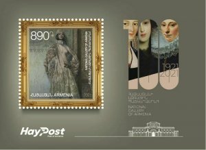 Armenia 2021 MNH** Mi 1228 National Gallery “Salome” Vardges Surenyants painter