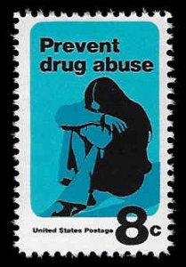 U.S. #1438 MNH; 8c Prevent Drug Abuse (1971)