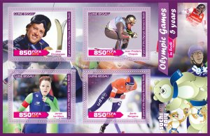 Stamps. Olympic games Sochi  2014 2019 year 1+1 sheets perforated