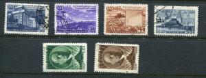 Russia 1947/8 Mi 1186-8  and 1085-7 Used 4633