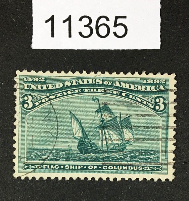 MOMEN: US STAMPS # 232 VF USED LOT #11365