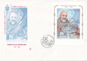 1999 - VATICAN - Scott #1105-1106  - FDC