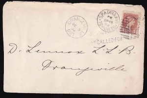 Canada cover #11096-3c Small Queen-Spadina Ave, Toronto-H/S Not Called For -