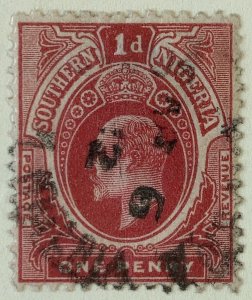 AlexStamps SOUTHERN NIGERIA #22 VF Used 