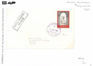 GB Cover WALES PAQUEBOT MARITIME *Pembroke Dock* EIRE Viking III 1980 GN284 