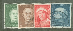 Germany #B338-341 Used Single (Complete Set)