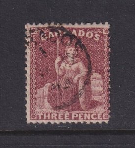 Barbados, Scott 38 (SG 63), used