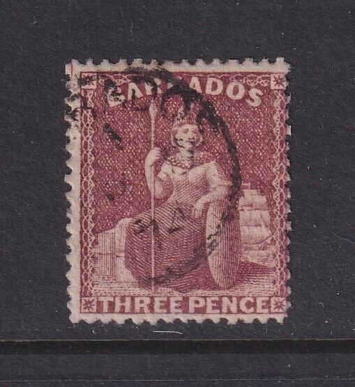 Barbados, Scott 38 (SG 63), used