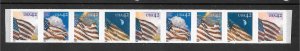 #4236-4239a, MNH 42c Flag, PNC/9 Plate #S1111