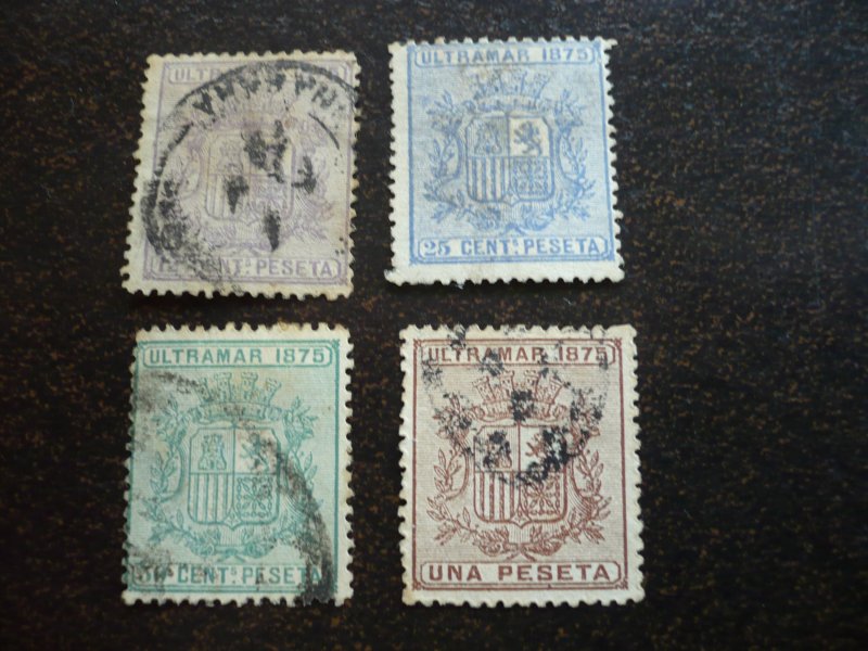 Stamps - Cuba - Scott# 63-66 - Used - Set of 4 Stamps