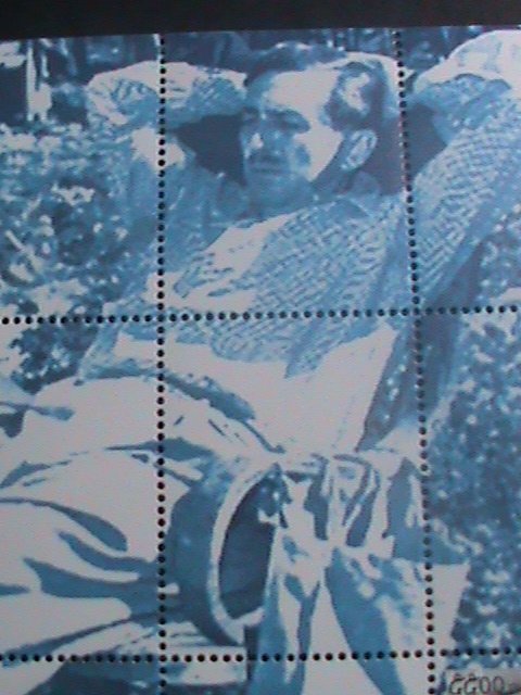 ​LAOS-1999 FAMOUS DISNEY CARTOON FOUNDER-WALT DISNEY - MNH S/S VERY FINE