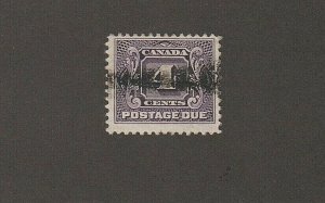 EDSROOM-10642 Canada J3 Used 1906 Postage Due Key Value CV$22