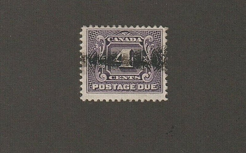 EDSROOM-10642 Canada J3 Used 1906 Postage Due Key Value CV$22