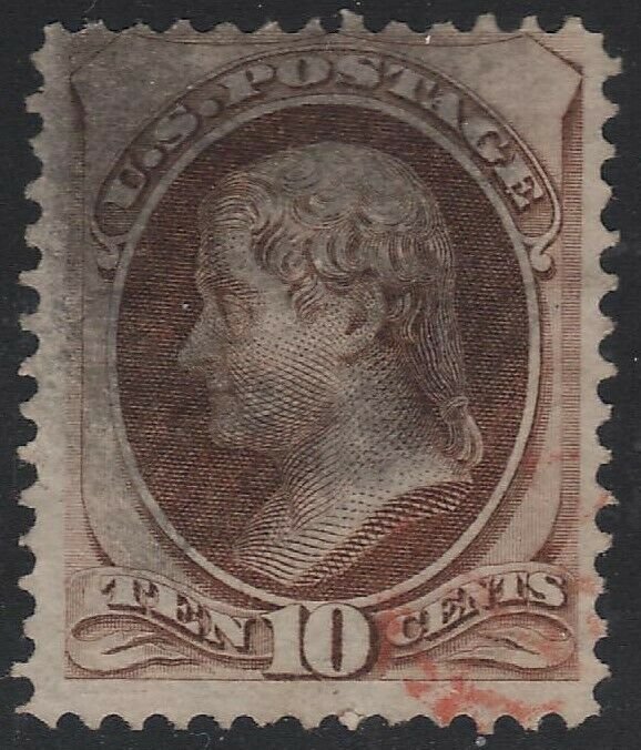 US Scott # 150 10c Jefferson Used /