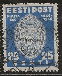 Estonia || Scott # 137 - Used