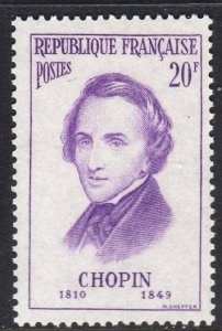 1956 France 1114 Chopin 3,00 €