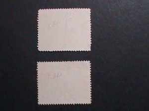 CUBA-1963-SC#783-4- VERY OLD CUBA STAMPS-4TH PAN-AM GAMES-BRAZIL USED-VF