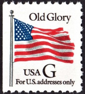 SC#2881 32¢ G Rate Old Glory Booklet Single (1994) MNH