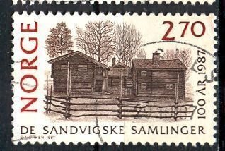 Norway; 1987: Sc. # 911: Used Single Stamp +