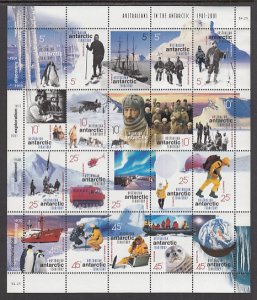 Australian Antarctic Territory L117 Pane MNH VF