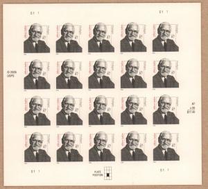 3435   Albert Sabin, Polio.  MNH 87¢ Sheet of 20.  Issued in 2006.