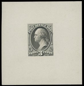 US SCOTT #O49-E4c Die Essay On White Ivory Paper XF-Sup SCV $1,750