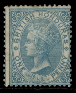 BRITISH HONDURAS QV SG11, 1d pale blue, M MINT. Cat £85.