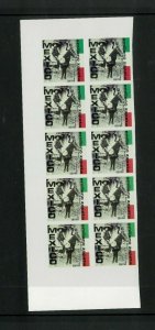 Mexico Unlisted Imperforate E. Zapata Stamp per 10 @1.00 per Stamp. Cat.10.00