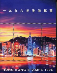 HONG KONG 1996 COMMEMORATIVE YEAR FOLDER MINT NH AS ISSUED