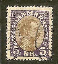 Denmark   Scott 130   King   Used