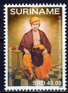 Surinam / Suriname - Postfris/MNH - Maharshi Swami Dayanand 2024