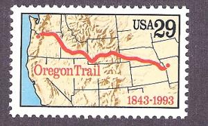 US Cat # 2747, Oregon Trail, MNH